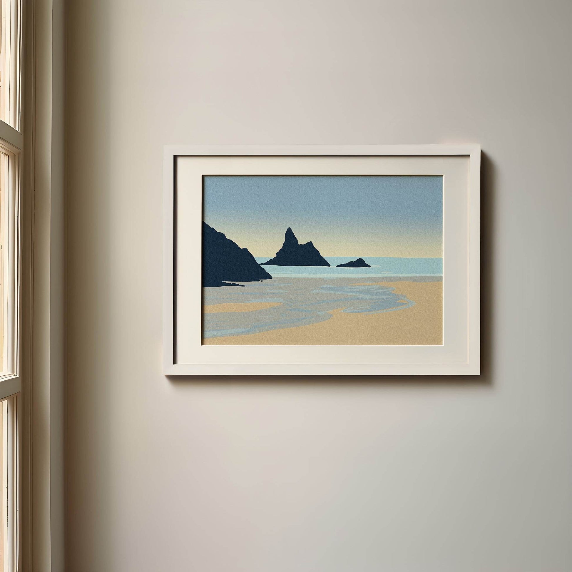 Broad Haven South Beach Print - Chloe Evans Designs
