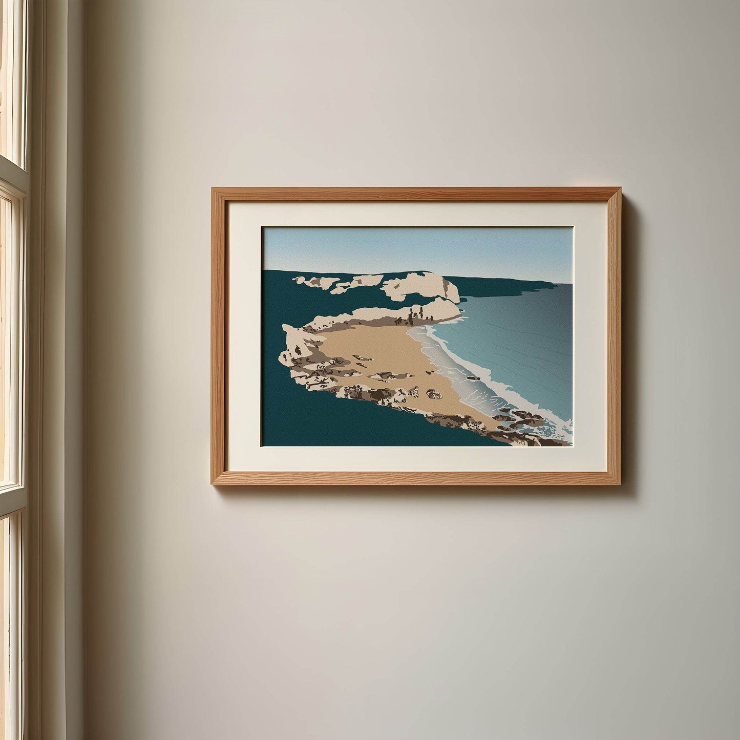 Fall Bay Gower Print - Chloe Evans Designs