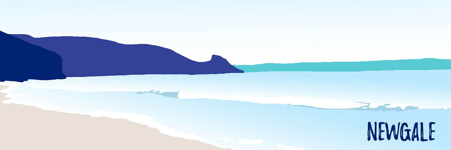 Rickets Head Newgale Enamel Mug - Chloe Evans Designs