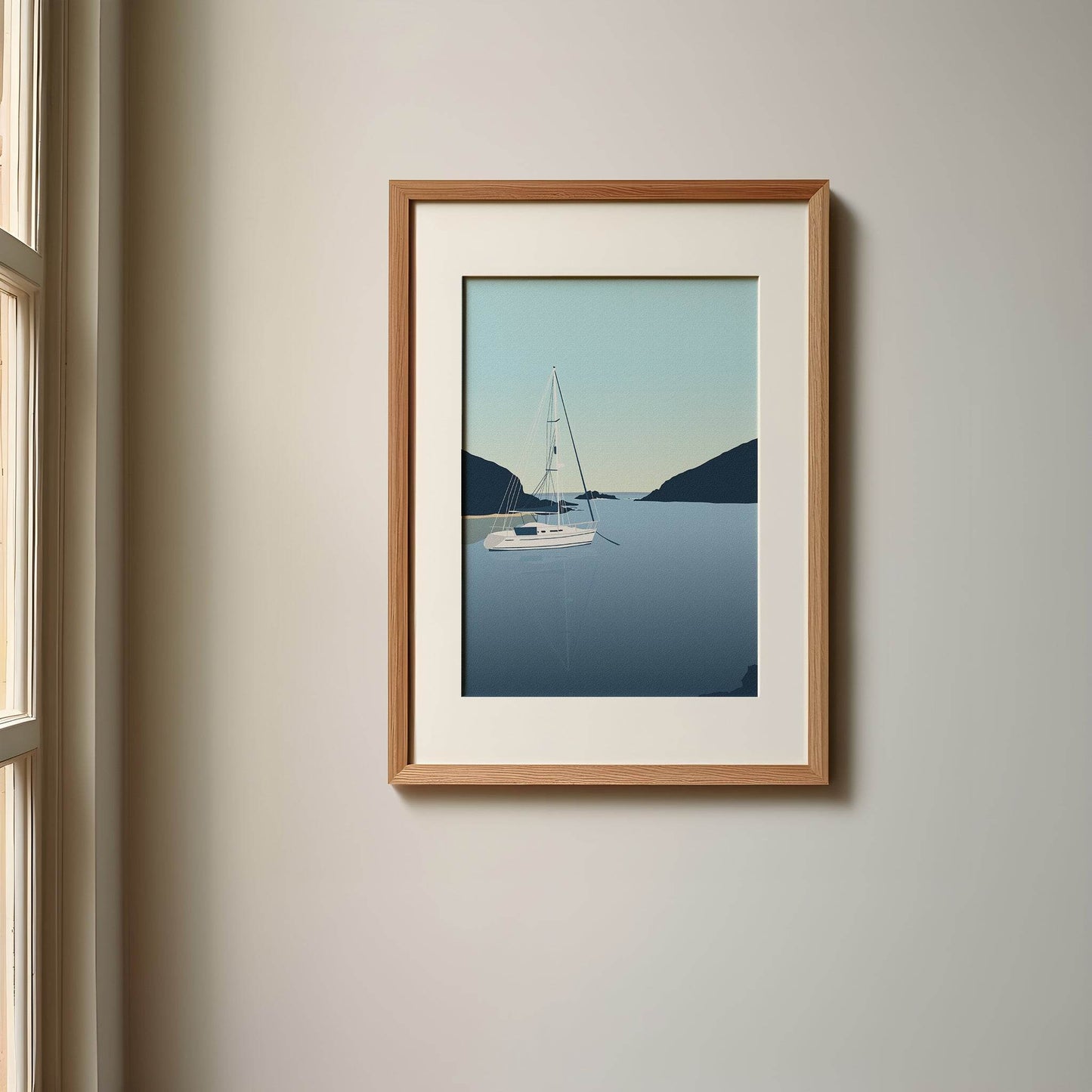 Solva Harbour Print - Chloe Evans Designs