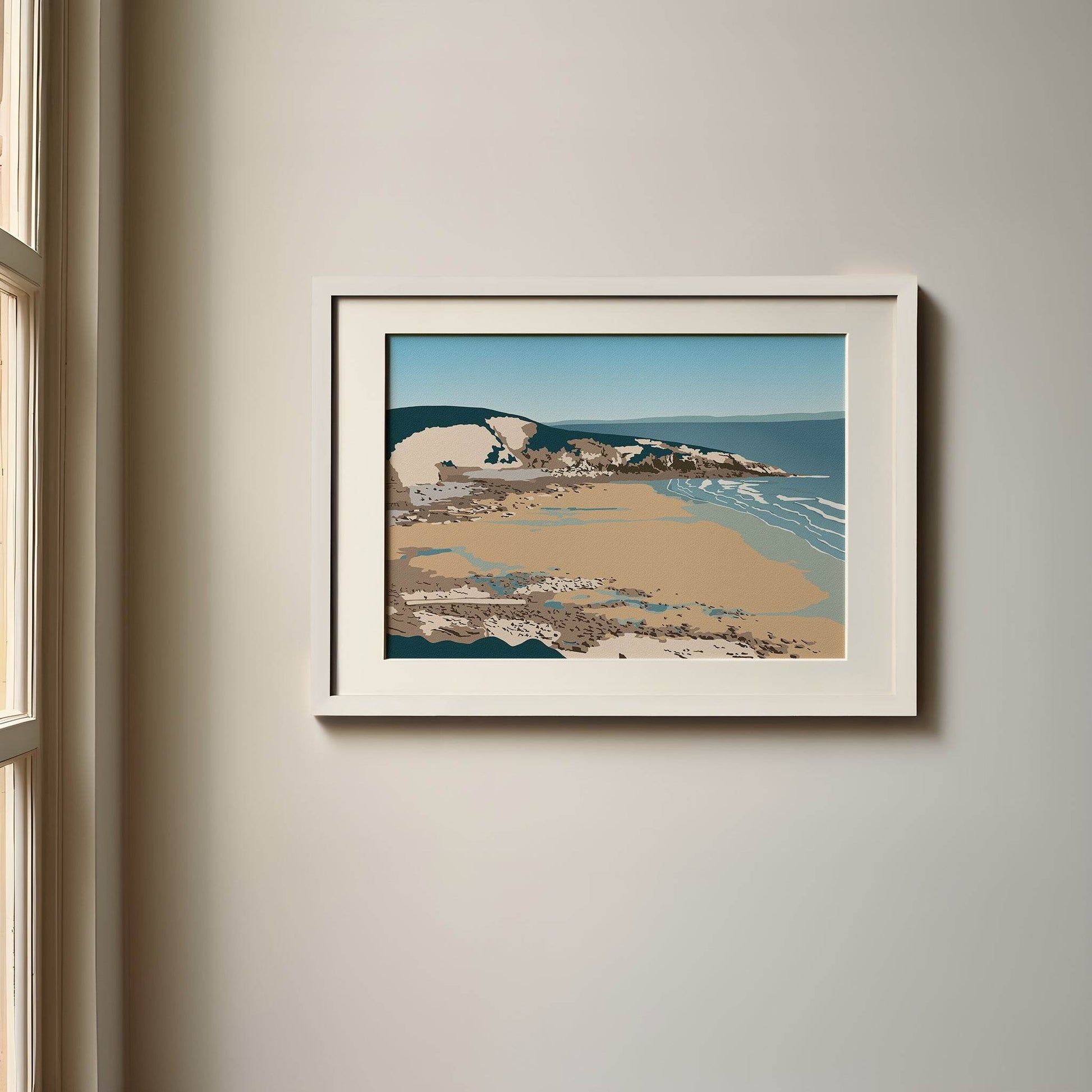 Dunraven Bay Print - Chloe Evans Designs