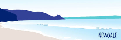 Rickets Head Newgale Enamel Mug - Chloe Evans Designs