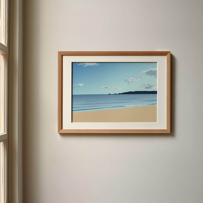 Swansea Bay & Mumbles Print - Chloe Evans Designs